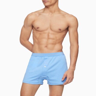 Foto 2 | Foto 2 | Boxer Calvin Klein Cotton Classics para Hombre 3 Unidades Azules - Venta Internacional
