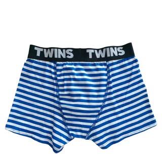 Foto 2 | Foto 2 | Boxer Para Caballero Biker-azul/blanco Twins