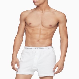 Foto 2 | Foto 2 | Bóxer Calvin Klein Cotton Classics Paquete de 3 Blancos para Hombre - Venta Internacional.