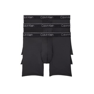 Foto 1 | Foto 1 | Bóxer Calvin Klein Microelásticos Negros Paquete de 3 para Hombre - Venta Internacional