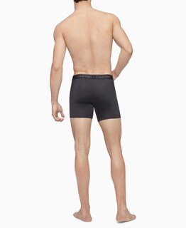 Foto 3 | Foto 3 | Bóxer Calvin Klein Microelásticos Negros Paquete de 3 para Hombre - Venta Internacional