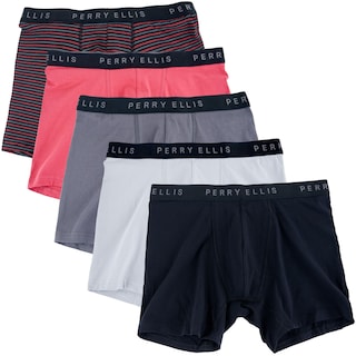 Foto 1 | Foto 1 | Bóxer Perry Ellis de Algodón para Hombre Paquete de 5 - Venta Internacional