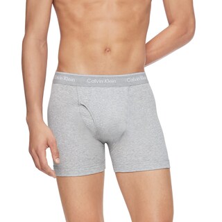 Foto 1 | Foto 1 | Calzoncillo Bóxer Calvin Klein Cotton Classics Gris 3 Piezas para Hombre - Venta Internacional