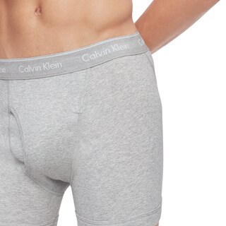 Foto 4 | Foto 4 | Calzoncillo Bóxer Calvin Klein Cotton Classics Gris 3 Piezas para Hombre - Venta Internacional