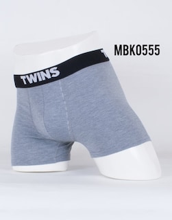 Foto 3 | Foto 3 | Boxer Biker-gris Liso Twins