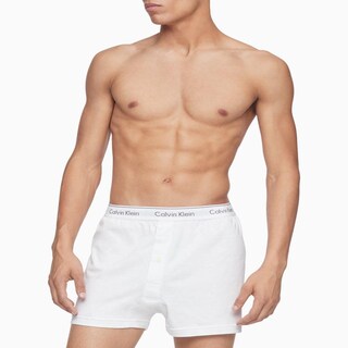 Foto 2 | Foto 2 | Bóxer Calvin Klein Cotton Classics Paquete de 3 Blancos para Hombre - Venta Internacional.