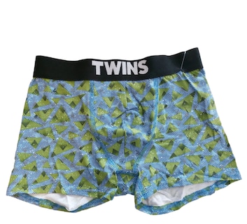 Foto 1 | Foto 1 | Boxer Para Caballero-azul/verde Twins