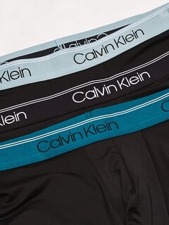 Foto 2 | Foto 2 | Bóxeres Calvin Klein Microelásticos Negros 3 Piezas para Hombre - Venta Internacional