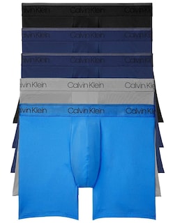 Foto 1 | Foto 1 | Calzoncillos Tipo Bóxer Calvin Klein Micro Stretch 5 Piezas - Venta Internacional