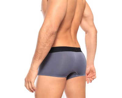 Foto 3 | Foto 3 | Boxer Trunks Classic Unnder Ropa Interior Para Hombre 1 Pz Color Gris Oscuro