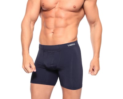 Foto 1 | Foto 1 | Boxer Midway Brief Sport Unnder Ropa Interior Hombre 1 Pieza Color Azul Marino