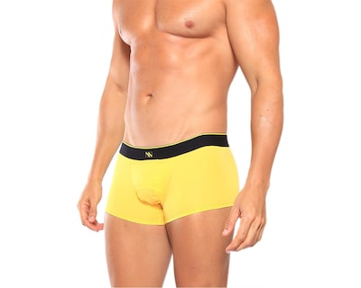 Foto 1 | Foto 1 | Boxer Brief Modern Unnder Ropa Interior Para Hombre 1 Pieza Color Amarillo