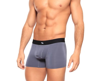 Foto 1 | Foto 1 | Boxer Brief Classic Unnder Ropa Interior Para Hombre 1 Pieza Color Gris Oscuro