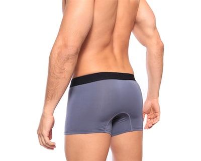 Foto 3 | Foto 3 | Boxer Brief Classic Unnder Ropa Interior Para Hombre 1 Pieza Color Gris Oscuro