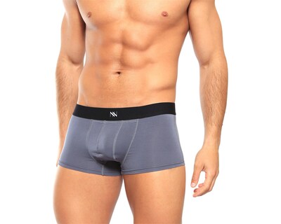 Foto 1 | Foto 1 | Boxer Trunks Classic Unnder Ropa Interior Para Hombre 1 Pz Color Gris Oscuro