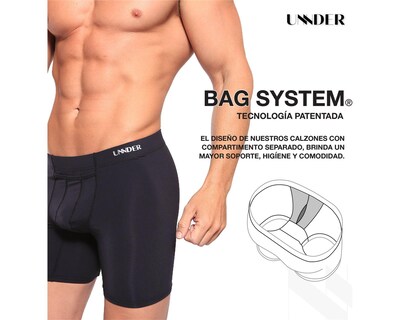 Foto 6 | Foto 6 | Boxer Midway Sport 3 Pack Unnder Ropa Interior Hombre Color Negro