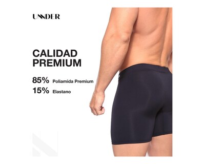Foto 7 | Foto 7 | Boxer Midway Sport 3 Pack Unnder Ropa Interior Hombre Color Negro