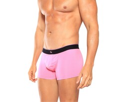 Boxer Brief Modern Unnder Ropa Interior Para Hombre 1 Pieza Color Rosa Chicle