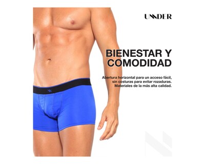 Foto 8 | Foto 8 | Boxer Brief Modern Unnder Ropa Interior Para Hombre 1 Pieza Color Rosa Chicle