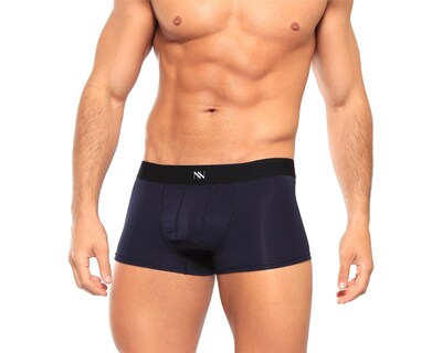 Foto 1 | Foto 1 | Boxer Trunks Classic Unnder Ropa Interior Para Hombre 1 Pz Color Azul Oscuro