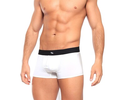 Foto 1 | Foto 1 | Boxer Trunks Classic Unnder Ropa Interior Para Hombre 1 Pz Color Blanco