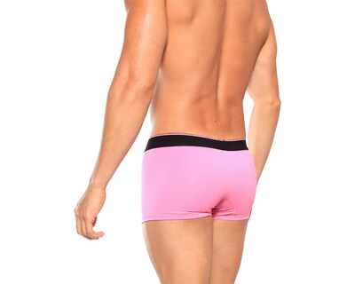 Foto 3 | Foto 3 | Boxer Brief Modern Unnder Ropa Interior Para Hombre 1 Pieza Color Rosa Chicle