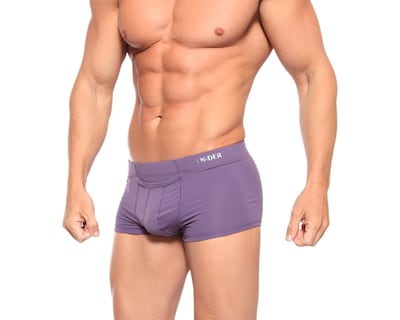 Foto 1 | Foto 1 | Boxer Trunk Sport Unnder Ropa Interior Para Hombre 1 Pieza Color Morado