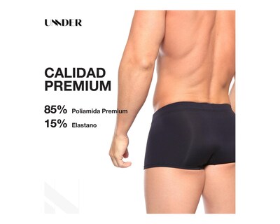 Foto 7 | Foto 7 | Boxer Trunk Sport Unnder Ropa Interior Para Hombre 1 Pieza Color Morado