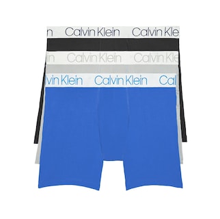 Foto 1 | Foto 1 | Calzoncillos Bóxer Calvin Klein De Microfibra Para Hombre, Paquete De 3 - Venta Internacional.