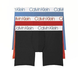 Foto 1 | Foto 1 | Calzoncillos Bóxer Calvin Klein De Microfibra Para Hombre, Paquete De 3 - Venta Internacional.
