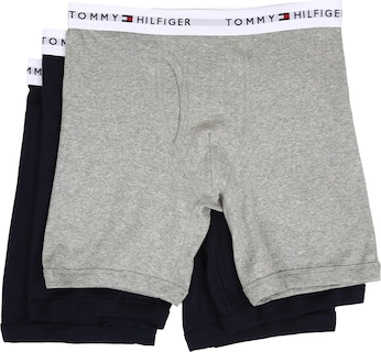 Foto 1 | Foto 1 | Calzoncillo Bóxer Tommy Hilfiger De Algodón Para Hombre, Paquete De 3 Unidades, Color Azul Marino - Venta Internacional.