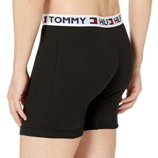 Foto 5 | Foto 5 | Calzoncillo Bóxer Tommy Hilfiger Con 4 Bolsillos Para Hombre, Color Negro, Talla L - Venta Internacional.