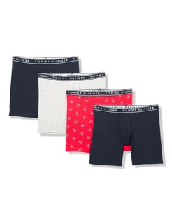 Foto 1 | Foto 1 | Calzoncillos Tipo Bóxer Tommy Hilfiger De Algodón Elástico Para Hombre, Paquete De 4 - Venta Internacional.