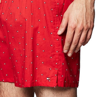 Foto 3 | Foto 3 | Calzoncillos Tipo Bóxer Tommy Hilfiger Tejidos Para Hombre, Color Rojo, Algodón - Venta Internacional.