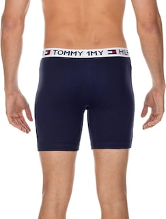 Foto 4 | Foto 4 | Calzoncillo Bóxer Tommy Hilfiger Con 4 Bolsillos Para Hombre, Color Rojo, Azul Marino Y Blanco - Venta Internacional.