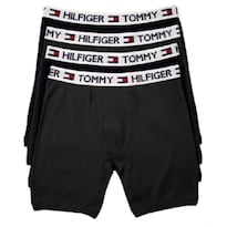 Calzoncillo Bóxer Tommy Hilfiger Con 4 Bolsillos Para Hombre, Color Negro, Talla Xl - Venta Internacional.