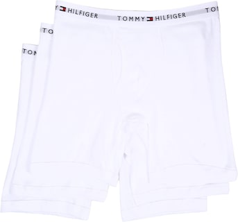 Foto 1 | Foto 1 | Calzoncillos Tipo Bóxer Tommy Hilfiger De Algodón Para Hombre, Paquete De 3 Unidades, Color Blanco - Venta Internacional.