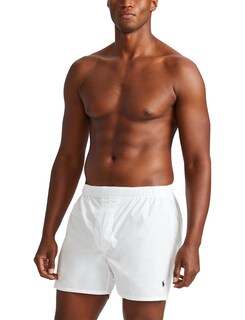 Foto 2 | Foto 2 | Boxers Polo Ralph Lauren Classic Fit De Algodón, Paquete De 3 Unidades, Blanco/azul Marino - Venta Internacional.