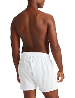 Foto 3 | Foto 3 | Boxers Polo Ralph Lauren Classic Fit De Algodón, Paquete De 3 Unidades, Blanco/azul Marino - Venta Internacional.