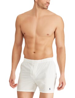 Foto 5 | Foto 5 | Boxers Polo Ralph Lauren Classic Fit De Algodón, Paquete De 3 Unidades, Blanco/azul Marino - Venta Internacional.