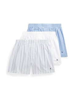 Foto 1 | Foto 1 | Boxers Polo Ralph Lauren Classic Fit De Algodón, Paquete De 3 Unidades, Para Hombre - Venta Internacional.