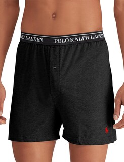 Foto 4 | Foto 4 | Boxers Polo Ralph Lauren Classic Fit Con Efecto Absorbente, Paquete De 3 Unidades, Negro/rojo - Venta Internacional.