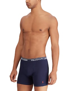 Foto 2 | Foto 2 | Calzoncillos Tipo Bóxer Polo Ralph Lauren, Ajuste Clásico Con Absorción De Humedad, Paquete De 3 - Venta Internacional.