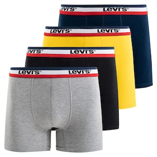 Foto 1 | Foto 1 | Calzoncillos Tipo Bóxer Levi's Ultimate Comfort, Paquete De 4, Para Hombre - Venta Internacional.
