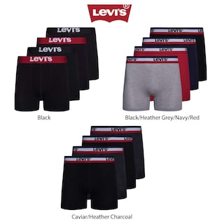 Foto 5 | Foto 5 | Calzoncillos Tipo Bóxer Levi's Ultimate Comfort, Paquete De 4, Para Hombre - Venta Internacional.