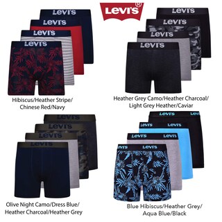 Foto 4 | Foto 4 | Calzoncillos Tipo Bóxer Levi's Ultimate Comfort, Paquete De 4, Para Hombre - Venta Internacional.