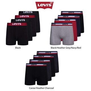 Foto 5 | Foto 5 | Calzoncillos Tipo Bóxer Levi's Ultimate Comfort, Paquete De 4, Para Hombre - Venta Internacional.