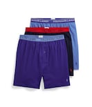 Polo Tipo Bóxer Ralph Lauren Classic Fit Con Absorción De Humedad, Paquete De 3 - Venta Internacional.