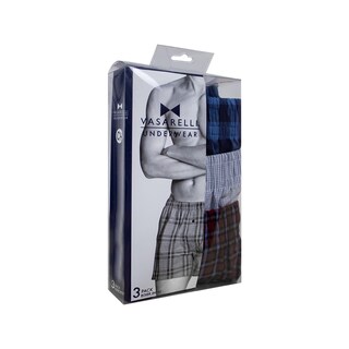 Foto 1 | Foto 1 | Boxer Ropa Interior Paquete Con 3 Pzs Para Caballero Marca Vasarelli