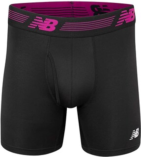 Foto 4 | Foto 4 | Calzoncillos Tipo Bóxer New Balance Para Hombre, 6 Unidades, Color Rosa, Azul Y Gris, Talla Xl - Venta Internacional.